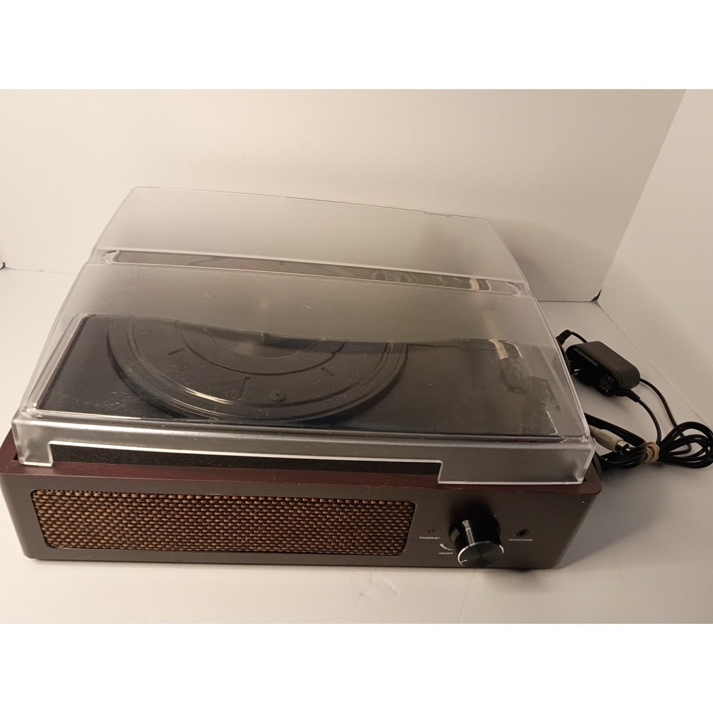 M49 Vinyl Record Player Wireless Turntable Bluetooth, Aux, RCA 3-Speed
